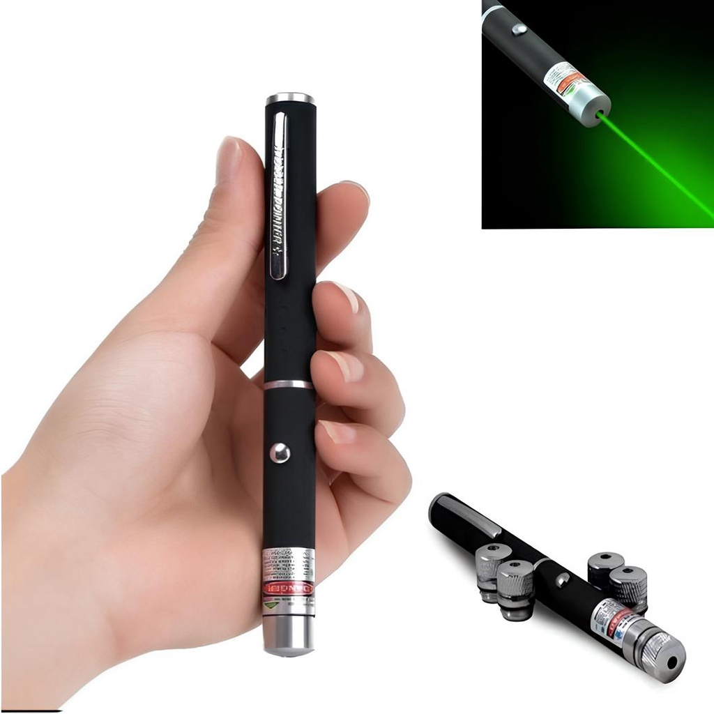 Caneta Laser Pointer Verde 1000mw Lanterna Ate 7km